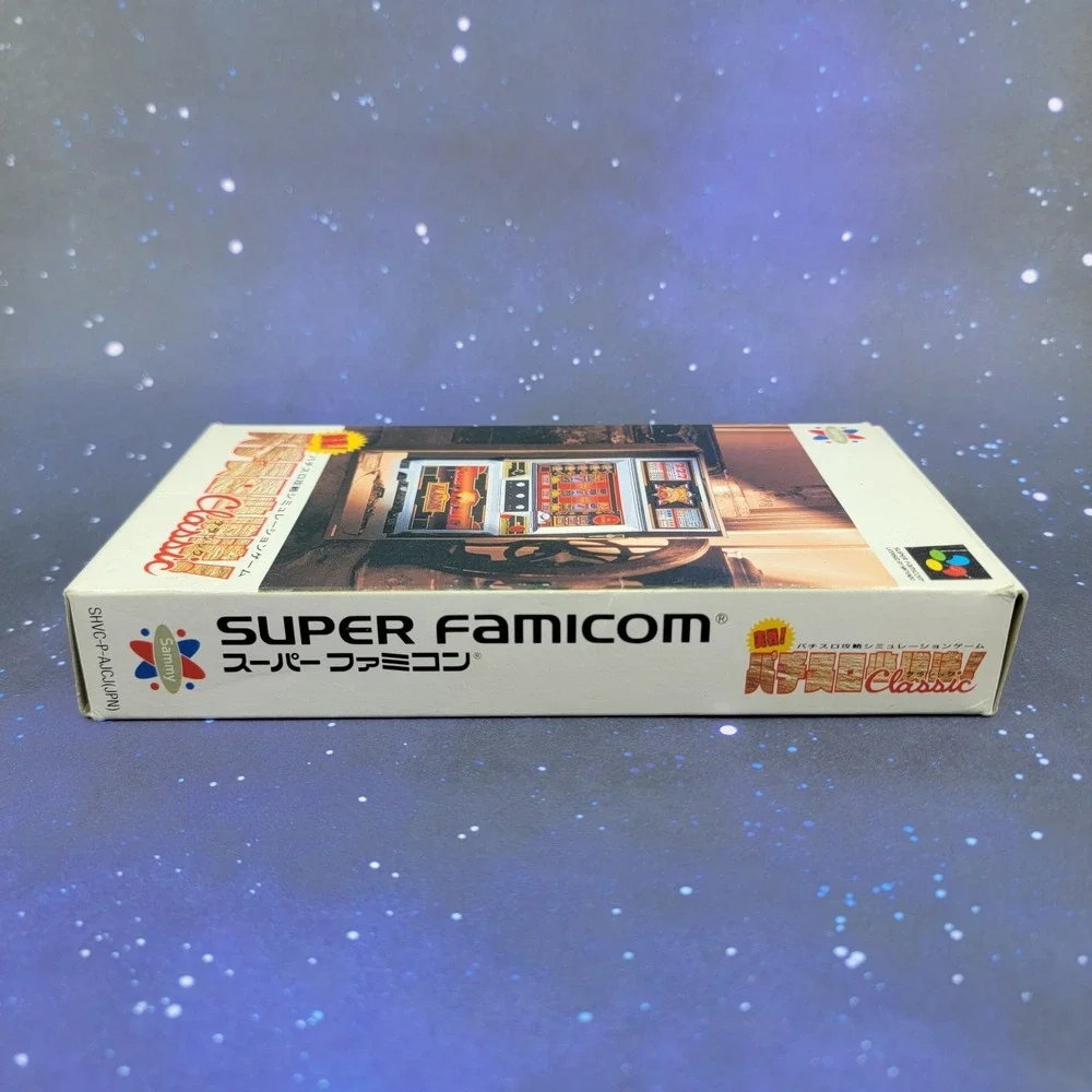 Jissen Pachi-Slot Hisshouhou Classic (Nintendo Super Famicom) JAPANESE Game 1389